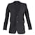 Saint Laurent Anzugsjacke aus schwarzer Wolle  ref.898302