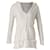 Tory Burch Hooded Baja Sweater in Cream Cotton White  ref.898316