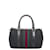 Gucci Boston-Tasche aus GG Canvas-Webstoff 40 3841 Schwarz Leinwand  ref.898347