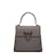 Salvatore Ferragamo Gancini Top Handle Bag Leather Handbag 21-7143 in Good condition Brown  ref.898372