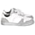 Re/Done 80s Low-Top Basketball Sneakers in White Leather  ref.898416