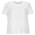 Tory Burch Front Eyelet T- Shirt in White Cotton  ref.898428