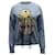 Suéter corto Gucci con huevo de pollito en mohair azul claro Lana  ref.898430