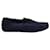 Tod's Gommino Driving Shoes in Blue Suede Navy blue  ref.898448