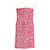 Herve Leger Bandage-bedrucktes Minikleid aus rosa Viskose Strahl Zellulosefaser  ref.898456