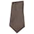 Cravatta Giorgio Armani in seta stampata marrone  ref.898469