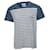 Acne Studios T-shirt rayé en coton bleu  ref.898481