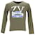 Zadig & Voltaire Car Print Sweater in Olive Cotton Green Olive green  ref.898512