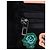 Kenzo Go Upperrs Mini-Rucksack aus schwarzem Nylon - Ansicht 10