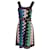 Missoni Vestido Estampado Decote Quadrado em Lã Multicolor Multicor  ref.898539