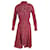 Diane Von Furstenberg Robe chemise mi-longue en polyester à imprimé floral  ref.898542