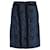 Diane Von Furstenberg Animal Print Pencil Skirt in Blue Acetate Cellulose fibre  ref.898553