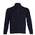 Loro Piana Rollkragenpullover mit Knöpfen aus marineblauem Kaschmir