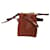 Borsa a secchiello convertibile con stampa coccodrillo Nanushka Minee in pelle marrone  ref.898627