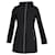 Michael Kors Hooded Zip Up Jacket in Black Polyester  ref.898632