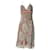 Diane Von Furstenberg Robe d'été embellie en soie multicolore  ref.898637