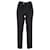Pantalon à cordon Gucci en triacétate noir Synthétique  ref.898646