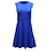 Theory Sleeveless Mini Dress in Blue Wool  ref.898712