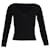 Joseph Long Sleeve Top in Black Viscose Cellulose fibre  ref.898723
