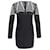 Diane Von Furstenberg Lace Mini Dress in Black Triacetate Synthetic  ref.898756