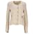 IRO Distressed-Tweed-Jacke aus gelber Baumwolle  ref.898762