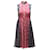 Diane Von Furstenberg Ruched Floral Print Dress in Multicolor Silk Multiple colors  ref.898768