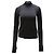 Top elástico de cuello alto con aberturas de Helmut Lang en nailon negro
