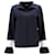 Ganni Presbourg Zip Up Jacket in Navy Blue Polyamide Nylon  ref.898779