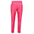 Calça reta Dries Van Noten em rayon rosa Raio Fibra de celulose  ref.898780