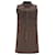 Dsquared2 Sleeveless Drawstring Mini Dress in Brown Cotton  ref.898821