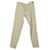 Pantalon Fuselé Fendi en Coton Beige  ref.898830