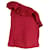 Isabel Marant Thom One-shoulder Top In Red Linen  ref.898876
