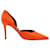 Céline Celine Pointed High Heels in Orange Suede  ref.898890