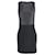 Vestido con cuerpo de cuero Theory en lana virgen gris Negro Viscosa Fibra de celulosa  ref.898908