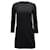 The row Mini-robe Theory en noir 2 Laine  ref.898916