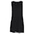 Dolce & Gabbana Mini abito senza maniche in pizzo in viscosa nera Nero Fibra di cellulosa  ref.898934