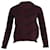 Everyday Suéter com logo Balenciaga em lã estampada vermelha  ref.898943