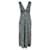 Anna Sui Robe longue sans manches imprimée en polyester bleu  ref.898956