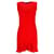 Autre Marque Antonio Berardi Rubino Flutter Dress in Red Silk Polyester  ref.898970