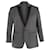 Dolce & Gabbana Birds Tooth Martini Tuxedo Jacket in Grey Wool  ref.898974