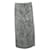 Falda con estampado de piel de serpiente en algodón gris de Alice + Olivia  ref.899015