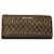 Miu Miu Matelassé Wallet in Brown Nappa Leather   ref.899036