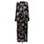 Vestido largo Ganni Carlton Georgette en viscosa con estampado floral Fibra de celulosa  ref.899049