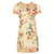 Tory Burch Pink Kaley Jacquard Shift Dress in Floral Print Polyester  ref.899070
