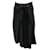 Rick Owens Front Wrap-Style Skirt in Black Acetate Cellulose fibre  ref.899074