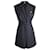 Sandro Vaiana Stripe Tailored Mini Dress en Laine Noire  ref.899802