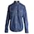 Magda Butrym Denim Shirt in Blue Cotton  ref.899834