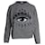 Kenzo Eye besticktes Rundhals-Sweatshirt aus grauer Baumwolle  ref.899850