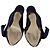 Autre Marque n21 Mules Peep Toe con nodo Raso in raso blu navy - vista 5