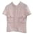 Chanel 08C 2008 Runaway Collection Pink Wool Boucle Short Sleeves Jacket  ref.899918